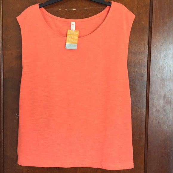 Lucy Tops - Lucy Orange sleeveless top
